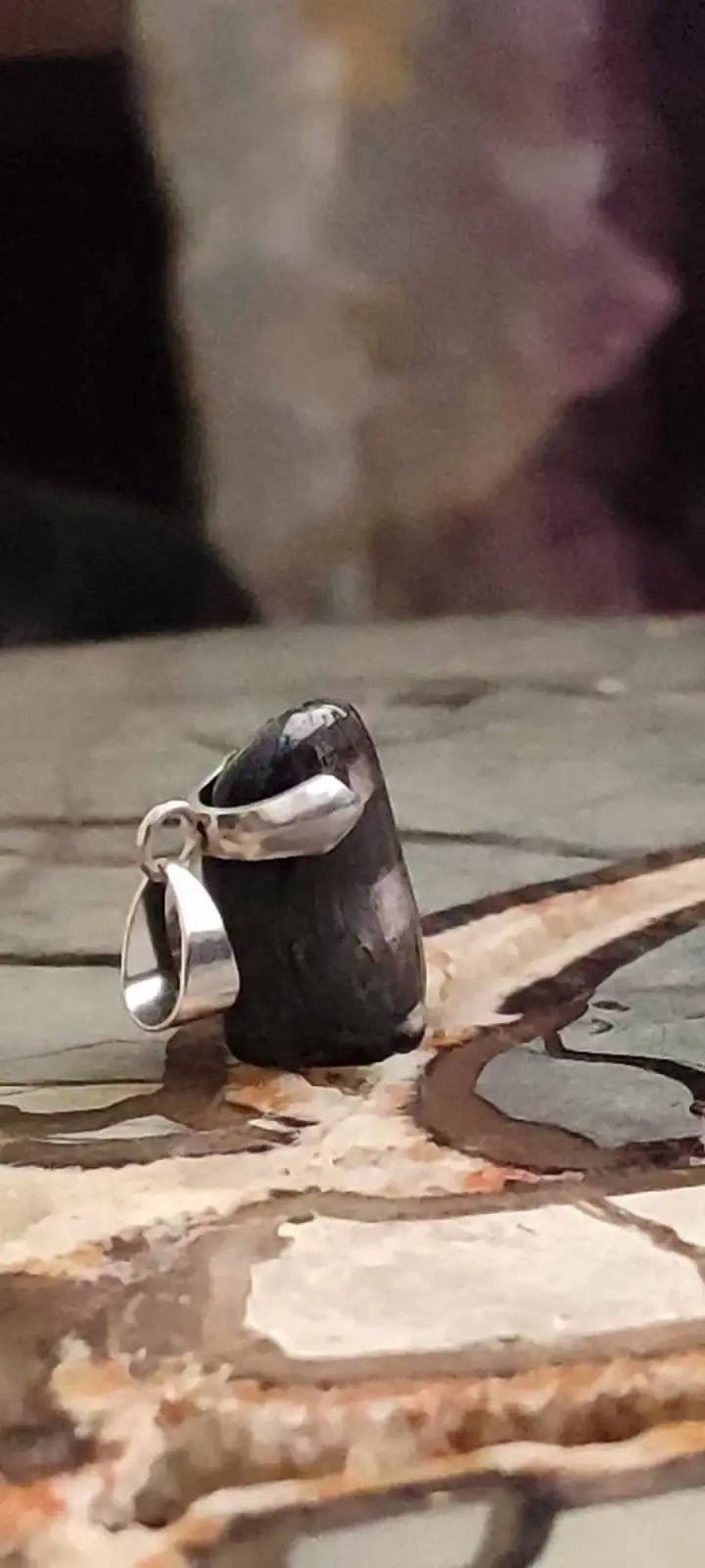 Load image into Gallery viewer, Hypersthène du Brésil pendentif Grade A++++ Hypersthène pendentif
