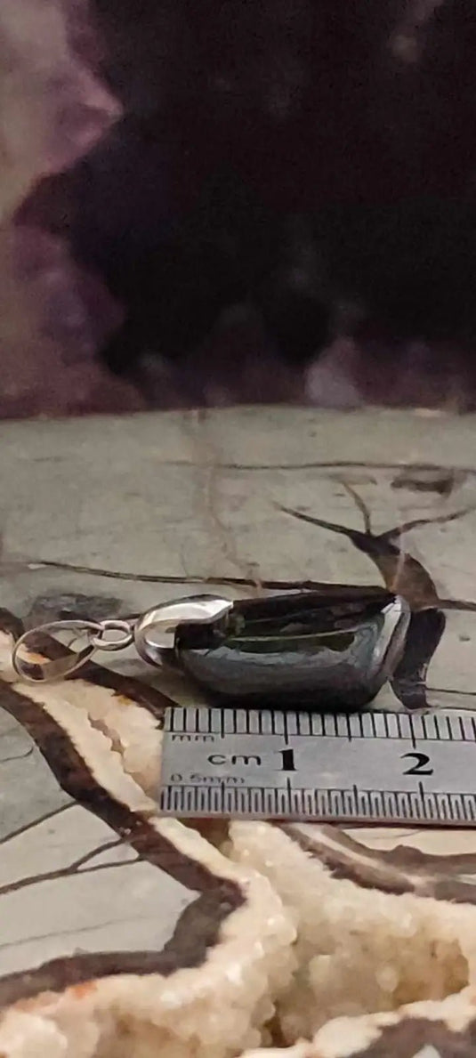 Hypersthène du Brésil pendentif Grade A++++ Hypersthène pendentif