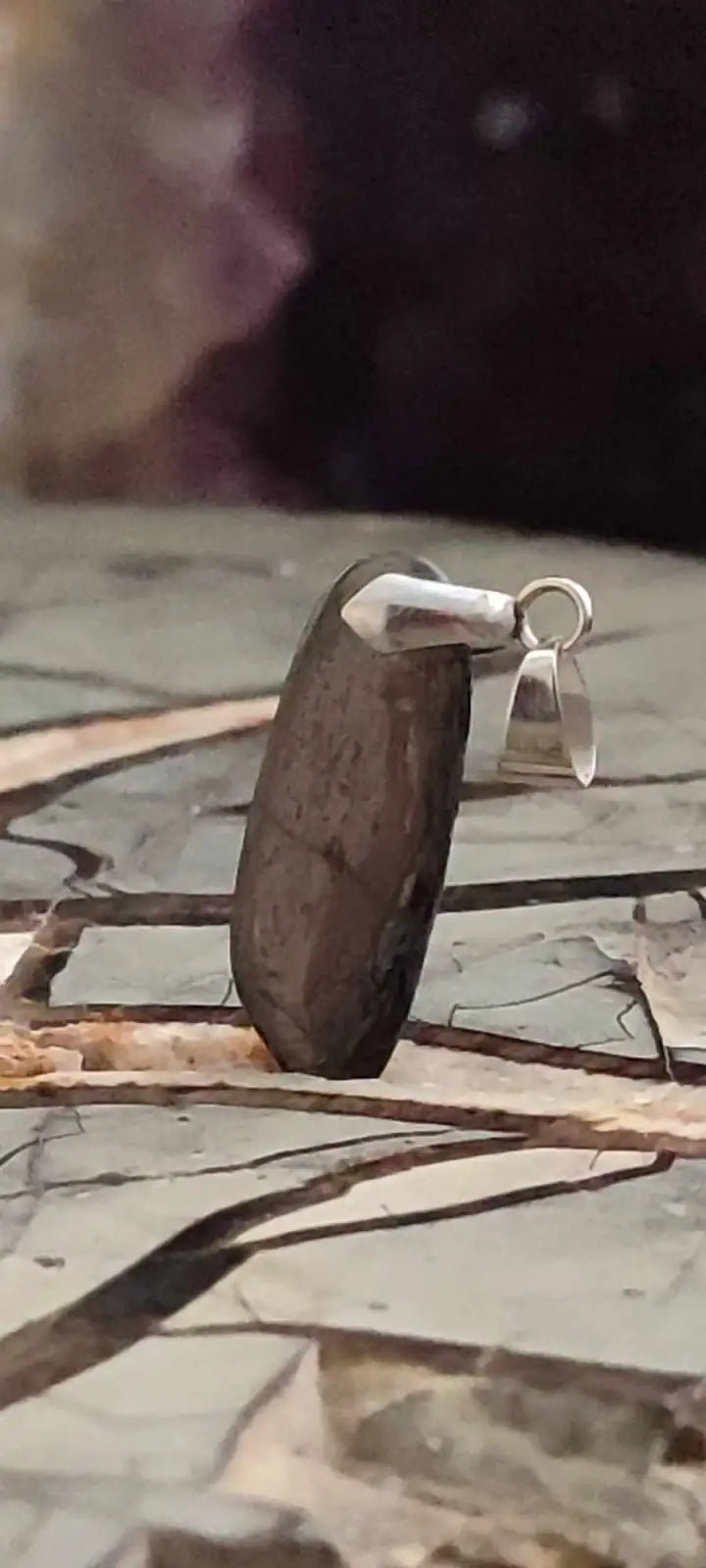 Load image into Gallery viewer, Hypersthène du Brésil pendentif Grade A++++ Hypersthène pendentif
