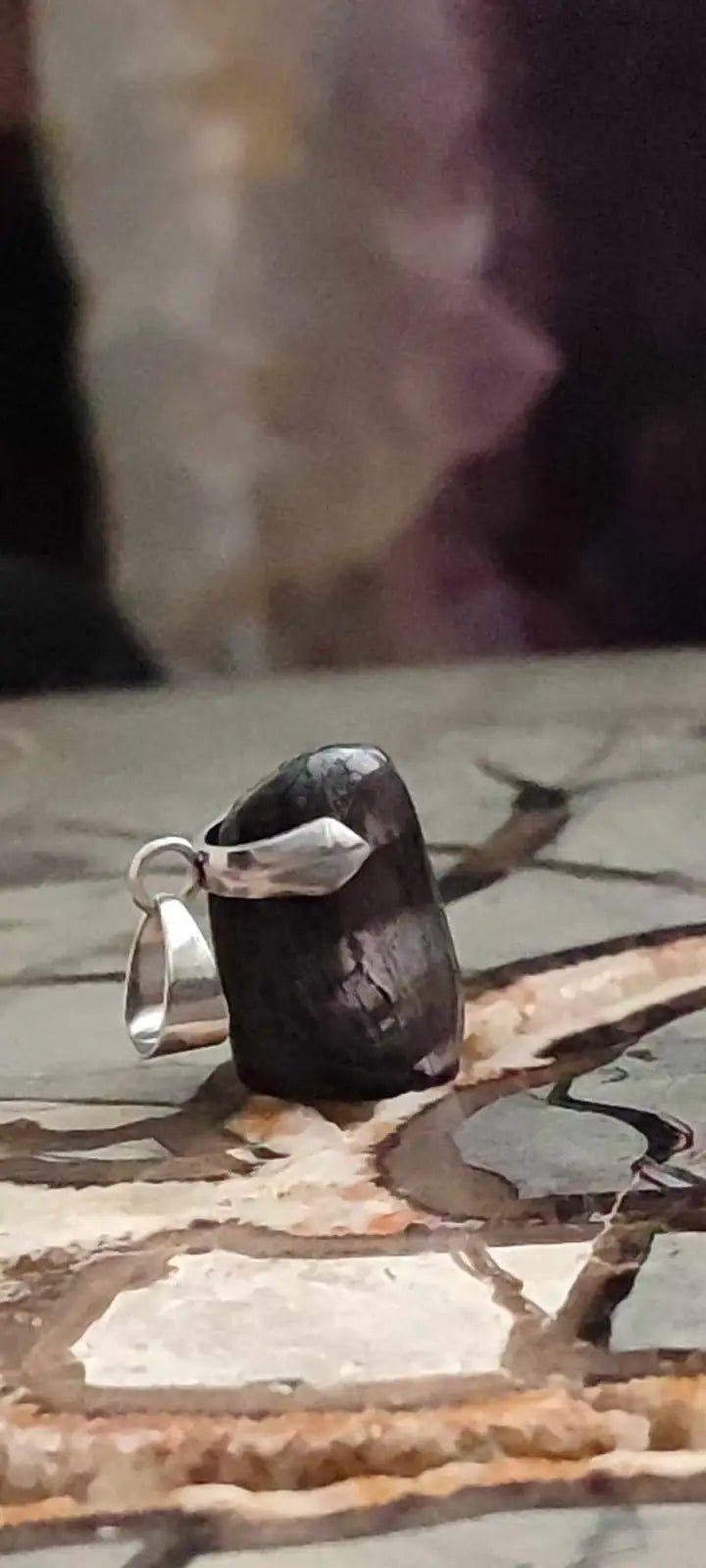 Load image into Gallery viewer, Hypersthène du Brésil pendentif Grade A++++ Hypersthène pendentif
