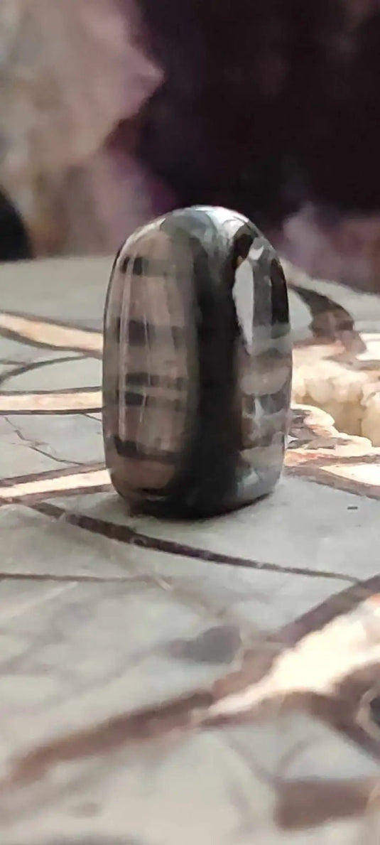 Hypersthène du Brésil pierre roulée Grade A++++ Hypersthène pierre roulée