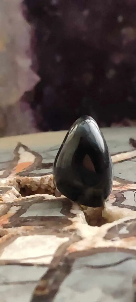 Hypersthène du Brésil pierre roulée Grade A++++ Hypersthène pierre roulée