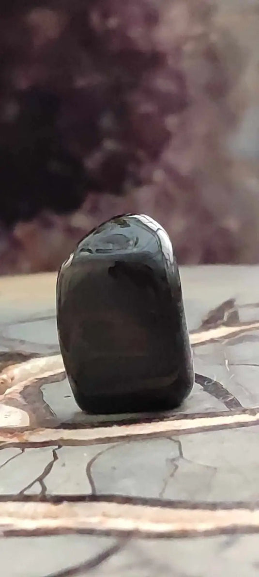 Hypersthène du Brésil pierre roulée Grade A++++ Hypersthène pierre roulée