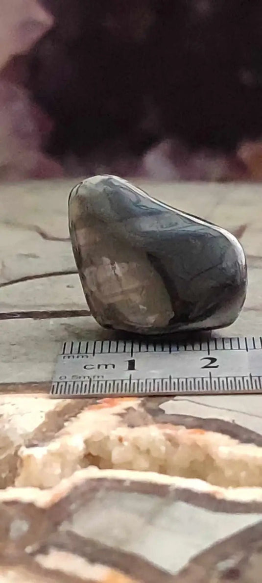 Hypersthène du Brésil pierre roulée Grade A++++ Hypersthène pierre roulée