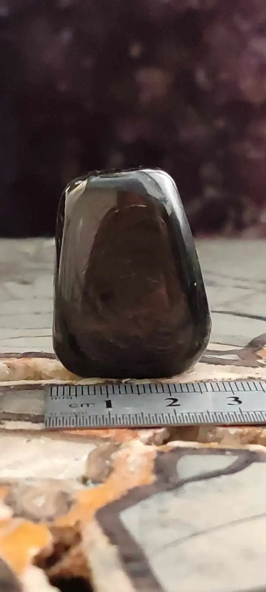 Hypersthène du Brésil pierre roulée Grade A++++ Hypersthène pierre roulée