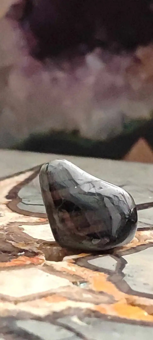 Hypersthène du Brésil pierre roulée Grade A++++ Hypersthène pierre roulée