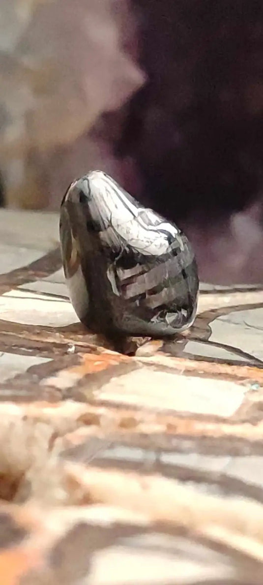 Hypersthène du Brésil pierre roulée Grade A++++ Hypersthène pierre roulée