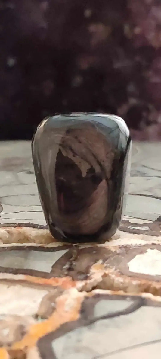 Hypersthène du Brésil pierre roulée Grade A++++ Hypersthène pierre roulée