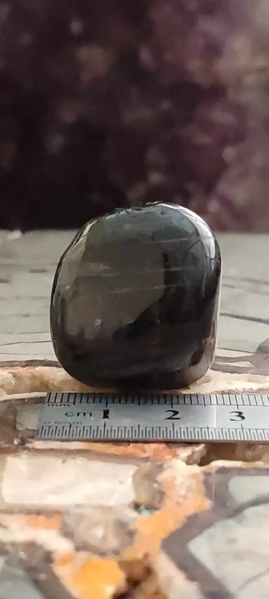 Hypersthène du Brésil pierre roulée Grade A++++ Hypersthène pierre roulée