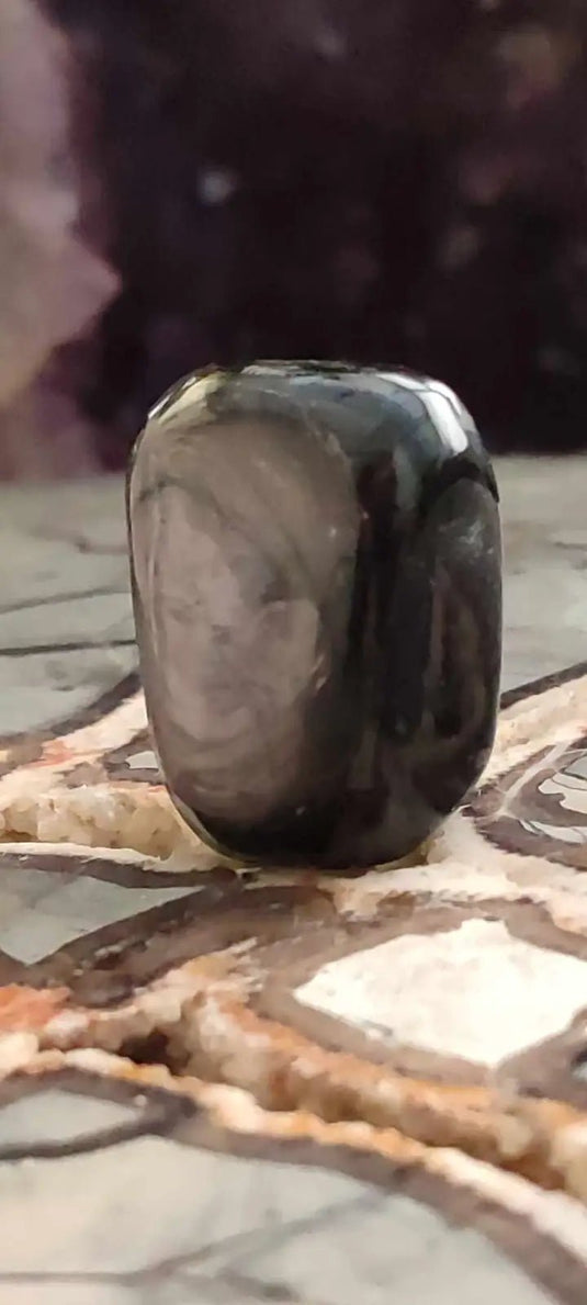 Hypersthène du Brésil pierre roulée Grade A++++ Hypersthène pierre roulée