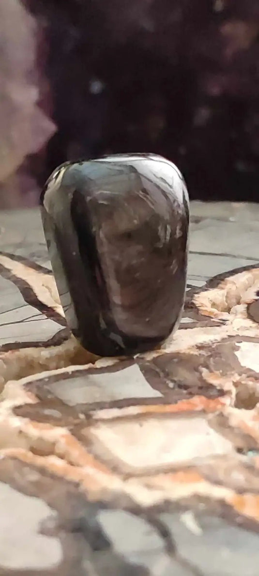 Hypersthène du Brésil pierre roulée Grade A++++ Hypersthène pierre roulée