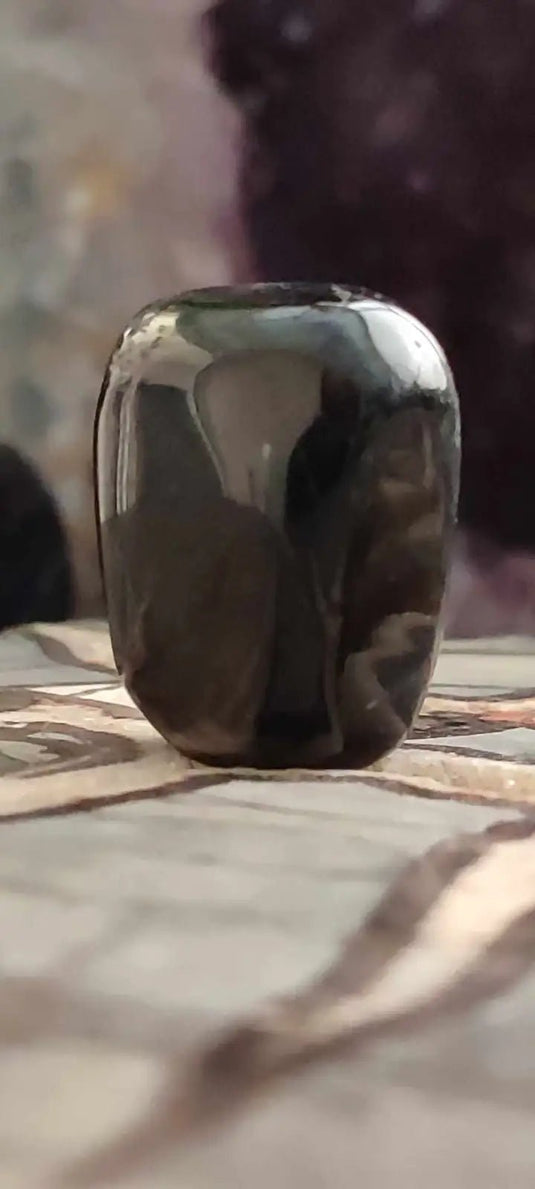 Hypersthène du Brésil pierre roulée Grade A++++ Hypersthène pierre roulée