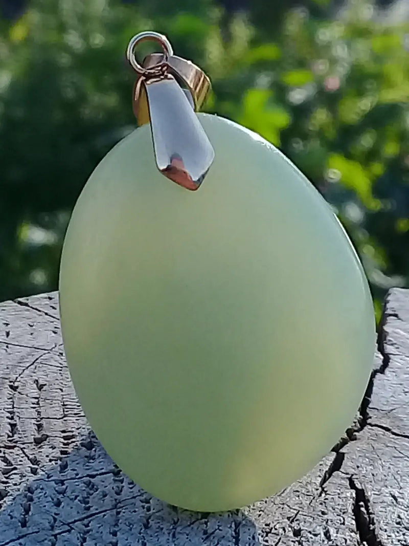 Chargez l&#39;image dans la visionneuse de la galerie, Jade de Chine (Véritable) pendentif Grade A++++ Fourni avec son cordon Jade de Chine (Véritable) pendentif
