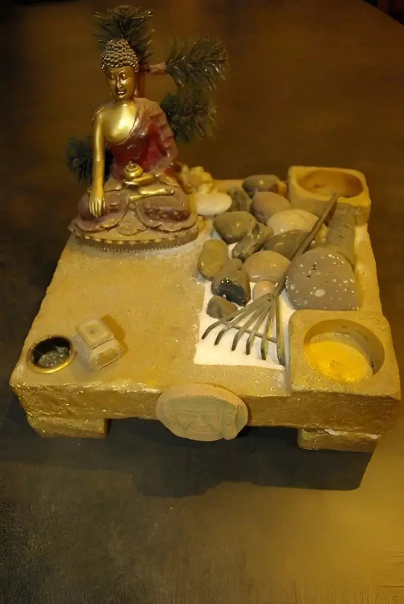 Load image into Gallery viewer, Jardin zen Asiatique 20 X 20 Jardin Zen Asiatique
