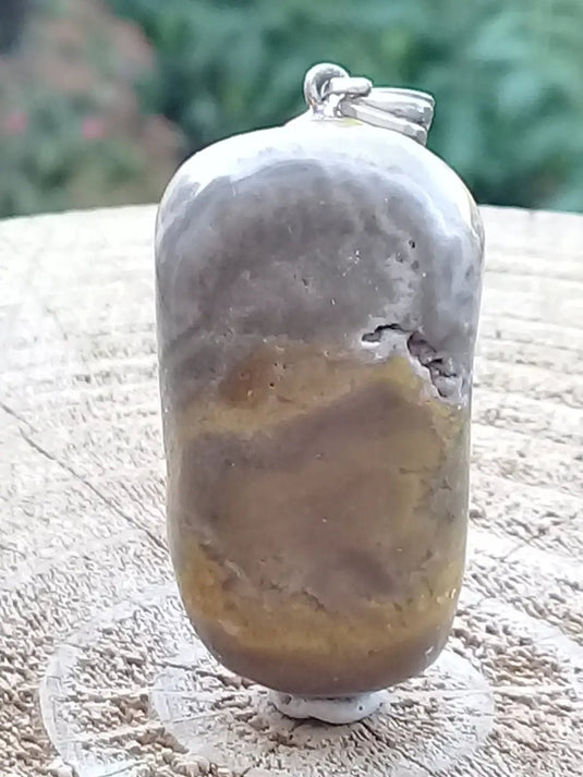 Jaspe Bourdon ou Jaspe Bumble-Bee pendentif Grade A+++ Rare Fourni avec cordon Jaspe Bourdon ou Jaspe Bumble-Bee pendentif