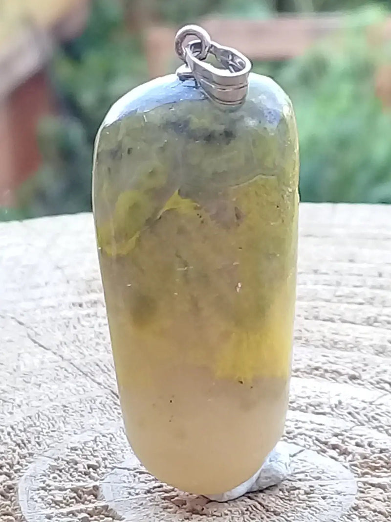 Chargez l&#39;image dans la visionneuse de la galerie, Jaspe Bourdon ou Jaspe Bumble-Bee pendentif Grade A+++ Rare Fourni avec cordon Jaspe Bourdon ou Jaspe Bumble-Bee pendentif
