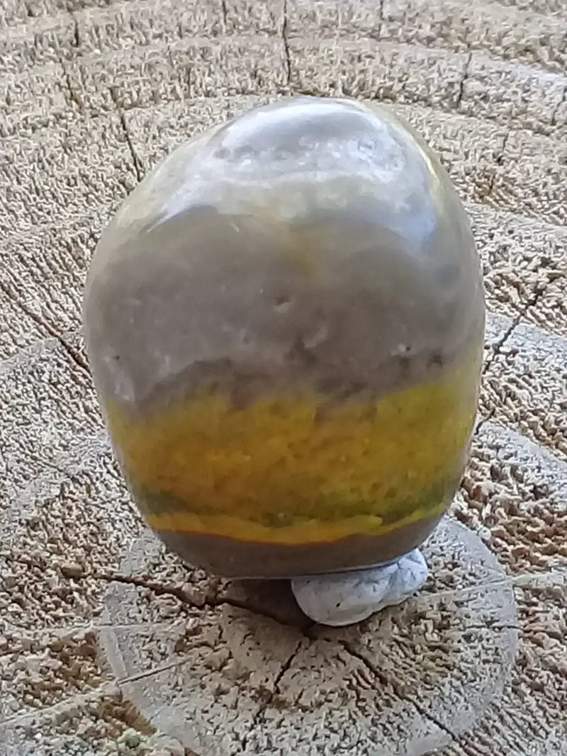 Chargez l&#39;image dans la visionneuse de la galerie, Jaspe Bourdon ou Jaspe Bumble-Bee pierre roulée Grade A+++ Jaspe Bourdon / Jaspe Bumble-Bee pierre roulée
