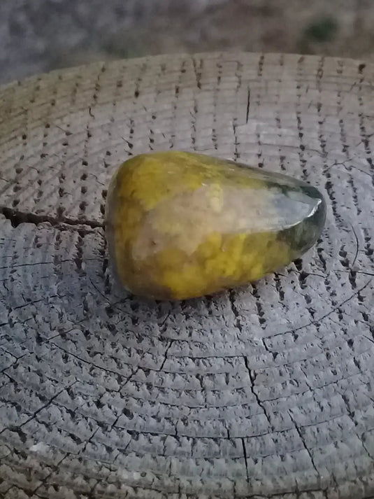 Jaspe Bourdon ou Jaspe Bumble-Bee pierre roulée Grade A +++ Rare Jaspe Bourdon / Jaspe Bumble-Bee