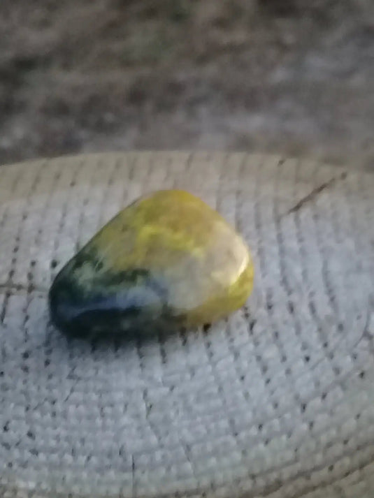 Jaspe Bourdon ou Jaspe Bumble-Bee pierre roulée Grade A +++ Rare Jaspe Bourdon / Jaspe Bumble-Bee