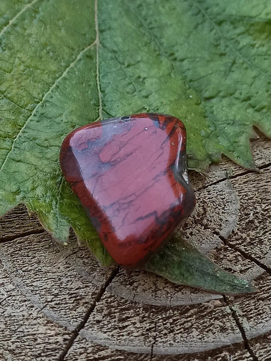 Jaspe Bréchia d’Australie pierre roulée Grade A++++ Jaspe Bréchia pierre roulée