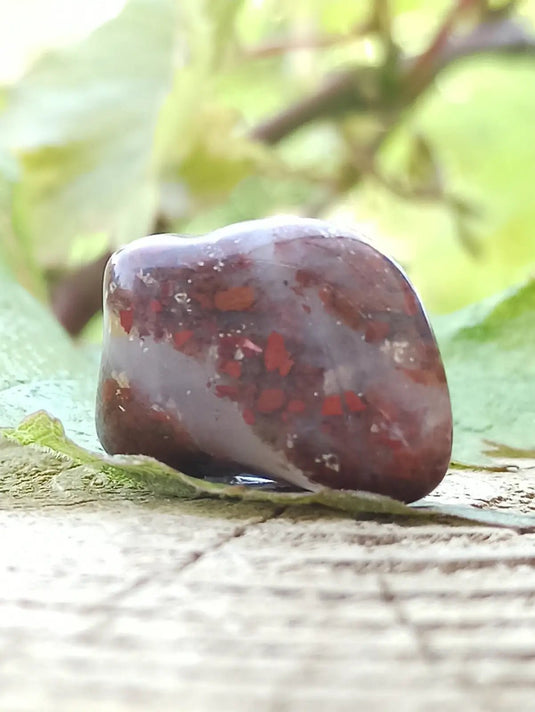 Jaspe Bréchia d’Australie pierre roulée Grade A++++ Jaspe Bréchia pierre roulée