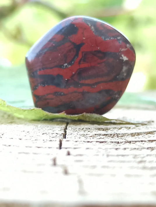 Jaspe Bréchia d’Australie pierre roulée Grade A++++ Jaspe Bréchia pierre roulée