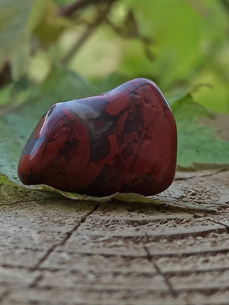 Chargez l&#39;image dans la visionneuse de la galerie, Jaspe Bréchia d’Australie pierre roulée Grade A++++ Jaspe Bréchia pierre roulée
