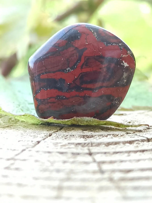 Jaspe Bréchia d’Australie pierre roulée Grade A++++ Jaspe Bréchia pierre roulée