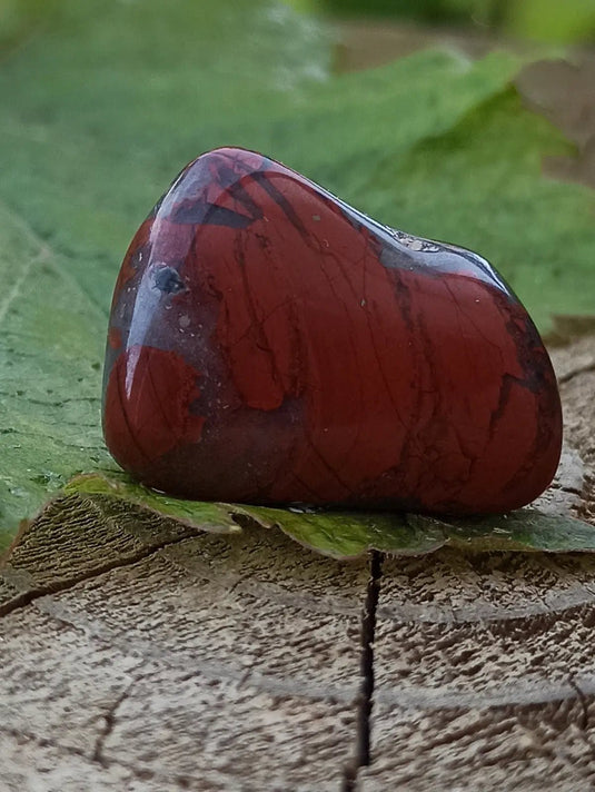 Jaspe Bréchia d’Australie pierre roulée Grade A++++ Jaspe Bréchia pierre roulée