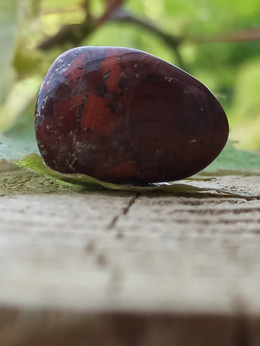 Jaspe Bréchia d’Australie pierre roulée Grade A++++ Jaspe Bréchia pierre roulée