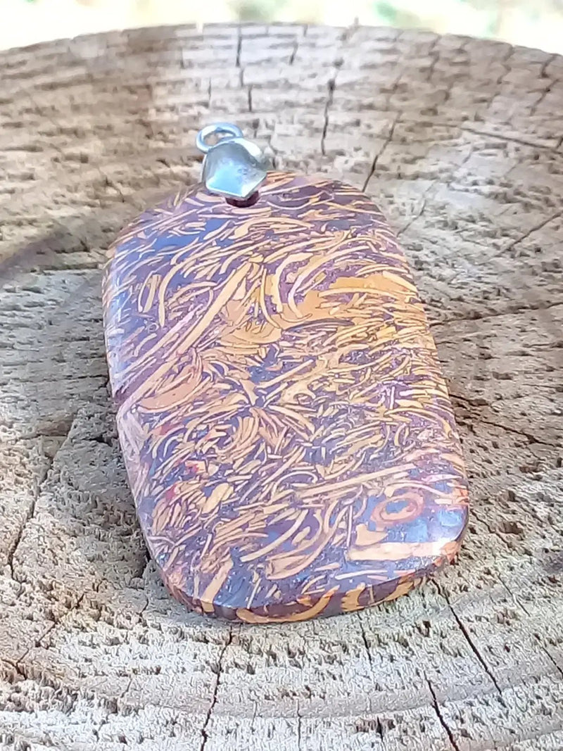 Chargez l&#39;image dans la visionneuse de la galerie, Jaspe Éléphant pendentif Grade A ++++ Jaspe Éléphant pendentif
