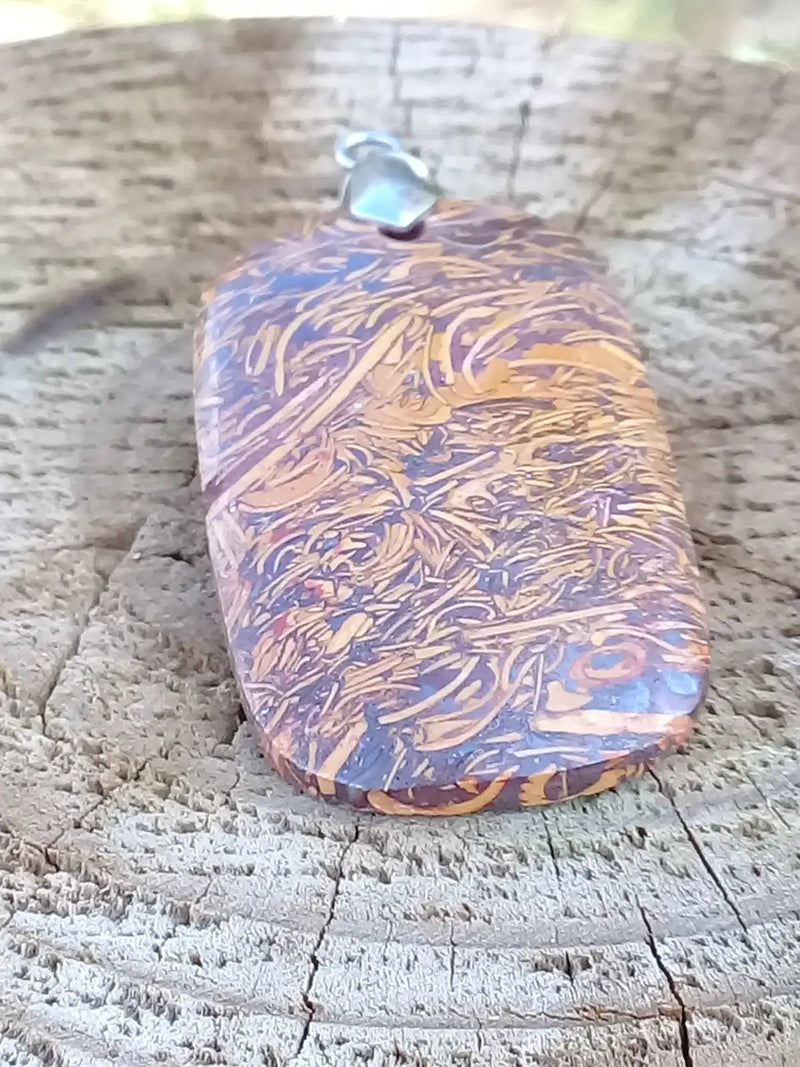 Chargez l&#39;image dans la visionneuse de la galerie, Jaspe Éléphant pendentif Grade A ++++ Jaspe Éléphant pendentif
