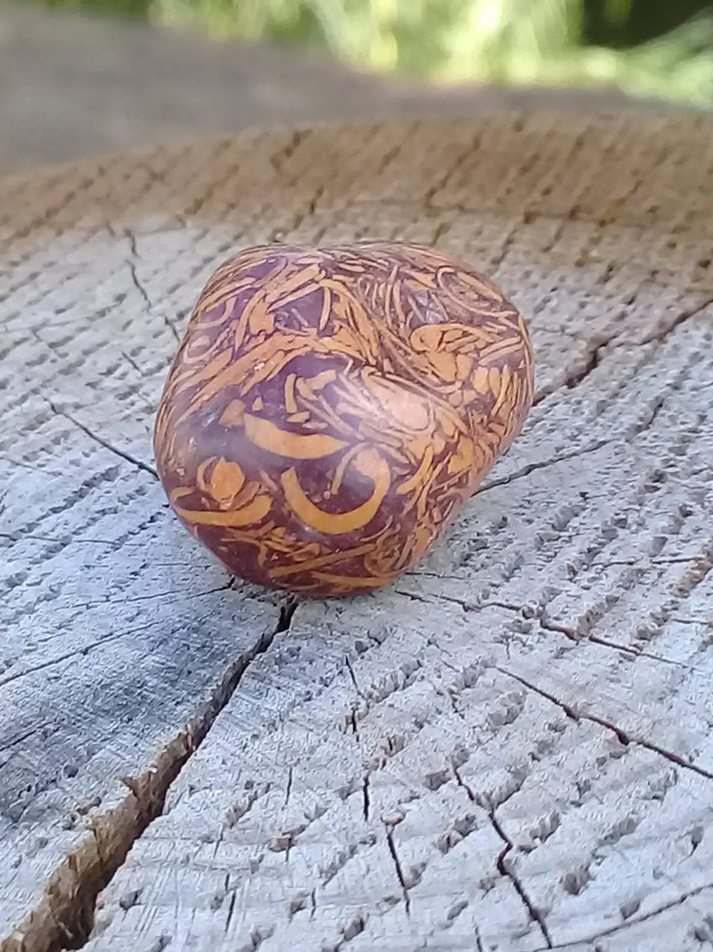 Load image into Gallery viewer, Jaspe Éléphant pierre roulée Grade A ++++ Jaspe Éléphant pierre roulée
