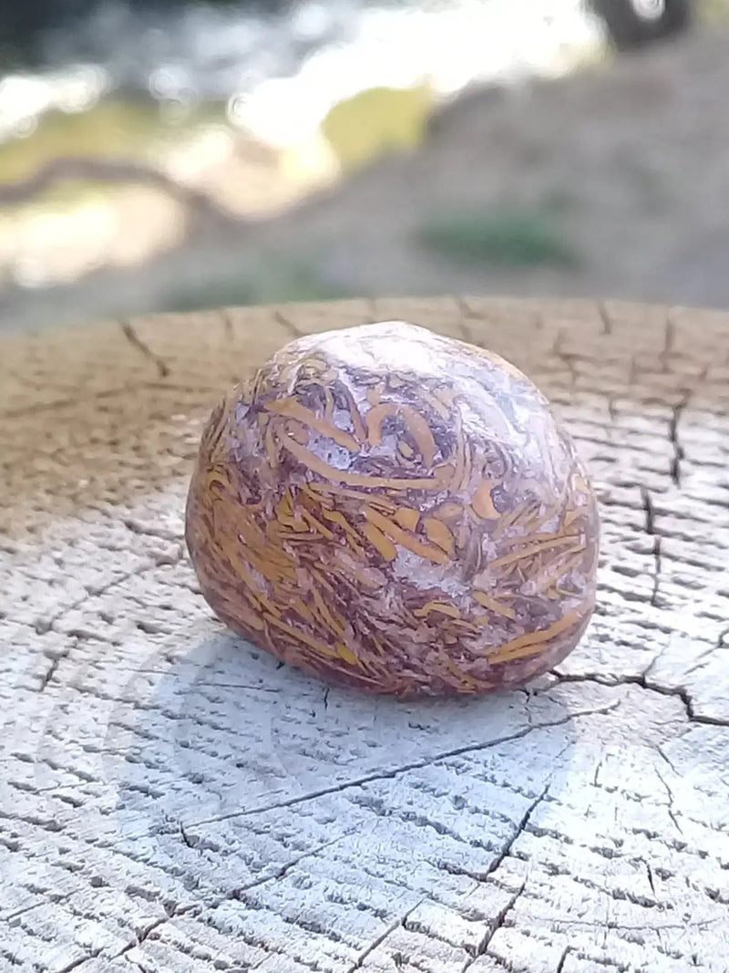 Load image into Gallery viewer, Jaspe Éléphant pierre roulée Grade A ++++ Jaspe Éléphant pierre roulée
