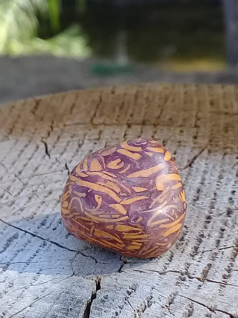 Load image into Gallery viewer, Jaspe Éléphant pierre roulée Grade A ++++ Jaspe Éléphant pierre roulée
