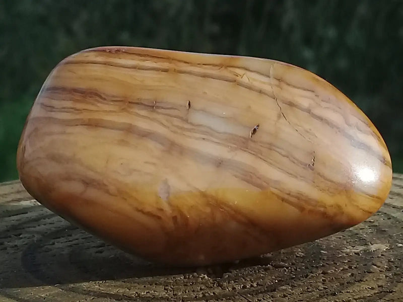 Chargez l&#39;image dans la visionneuse de la galerie, Jaspe Jaune pierre roulée Grade A ++++ Pierre roulée Jaspe jaune
