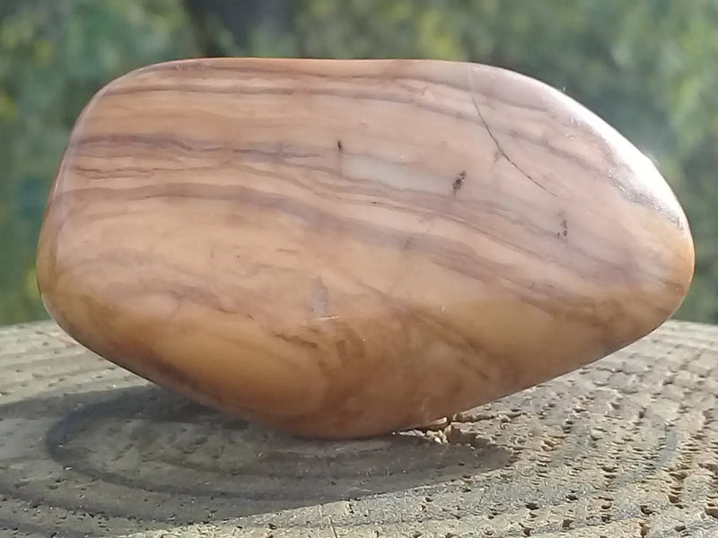 Chargez l&#39;image dans la visionneuse de la galerie, Jaspe Jaune pierre roulée Grade A ++++ Pierre roulée Jaspe jaune
