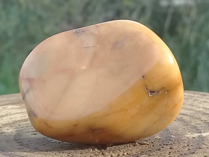 Load image into Gallery viewer, Jaspe Jaune pierre roulée Grade A ++++ Pierre roulée Jaspe jaune
