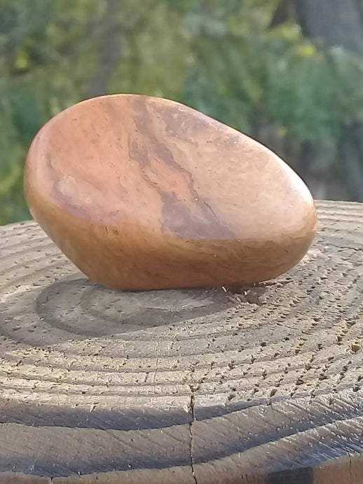 Jaspe Jaune pierre roulée Grade A ++++