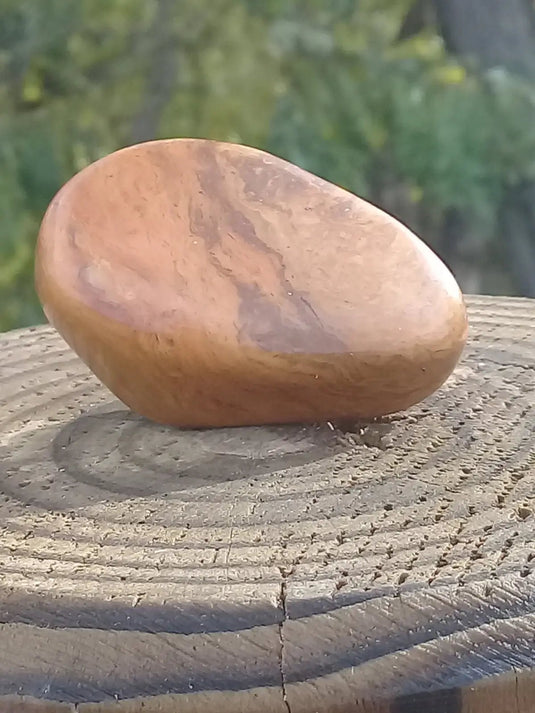 Jaspe Jaune pierre roulée Grade A ++++