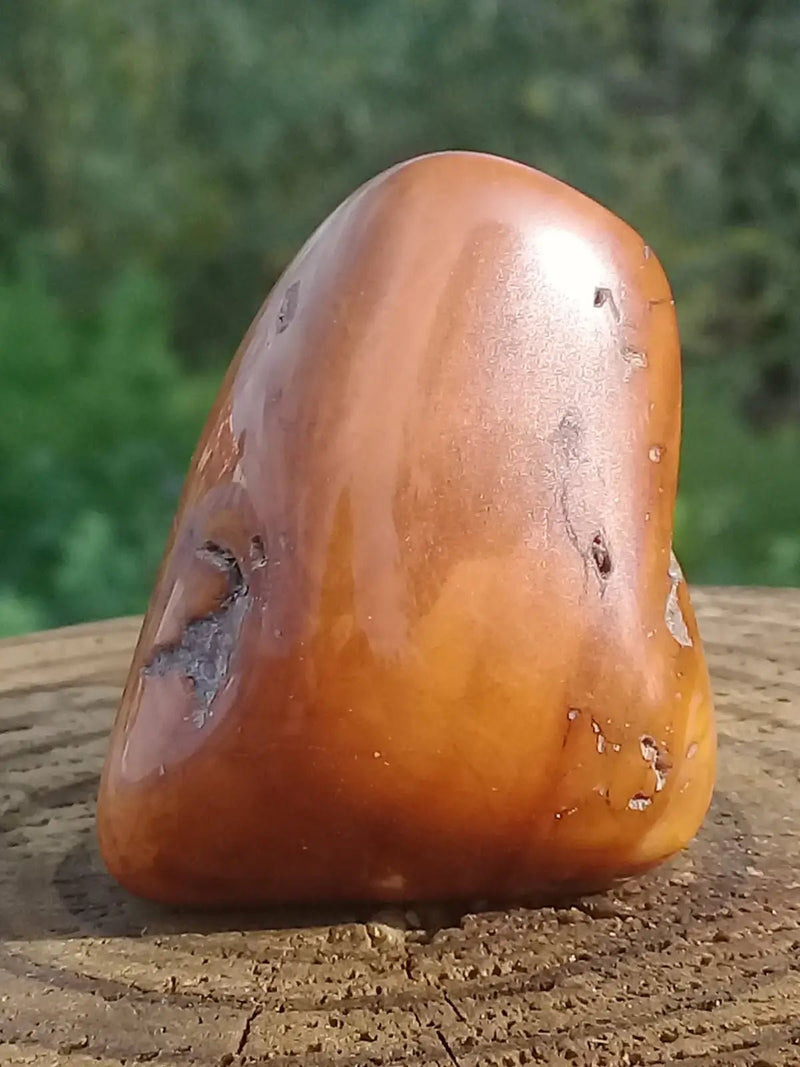 Chargez l&#39;image dans la visionneuse de la galerie, Jaspe Jaune pierre roulée Grade A ++++ Pierre roulée Jaspe jaune
