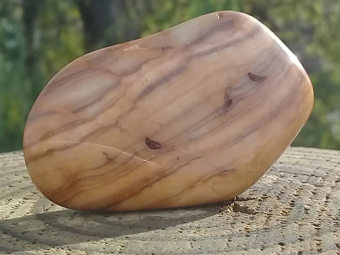 Jaspe Jaune pierre roulée Grade A ++++ Pierre roulée Jaspe jaune