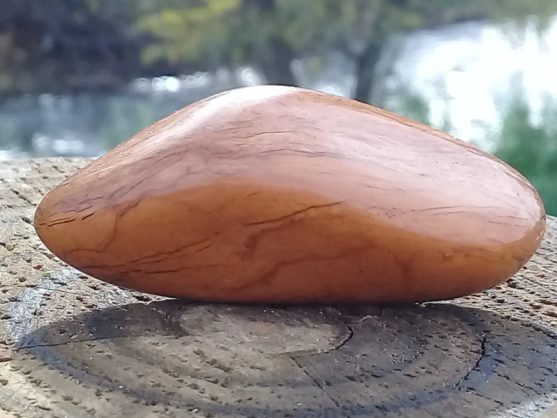 Chargez l&#39;image dans la visionneuse de la galerie, Jaspe Jaune pierre roulée Grade A ++++ Pierre roulée Jaspe jaune
