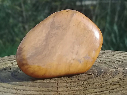 Jaspe Jaune pierre roulée Grade A ++++