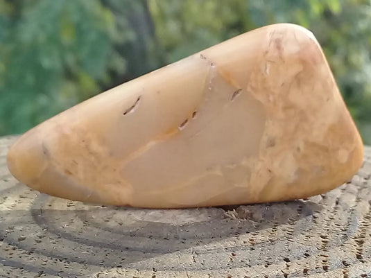 Jaspe Jaune pierre roulée Grade A ++++ Pierre roulée Jaspe jaune