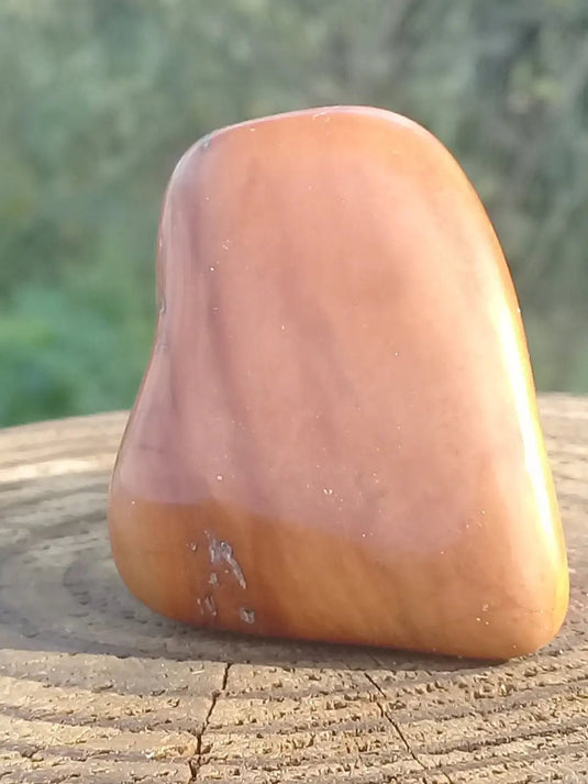 Jaspe Jaune pierre roulée Grade A ++++ Pierre roulée Jaspe jaune