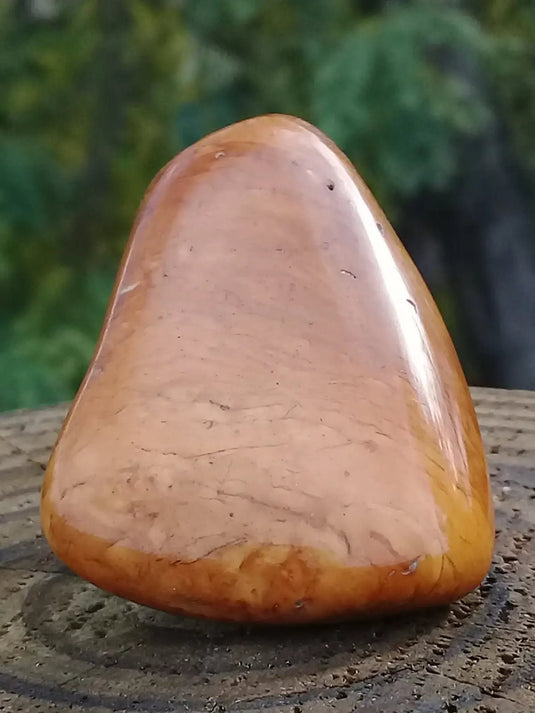 Jaspe Jaune pierre roulée Grade A ++++ Pierre roulée Jaspe jaune