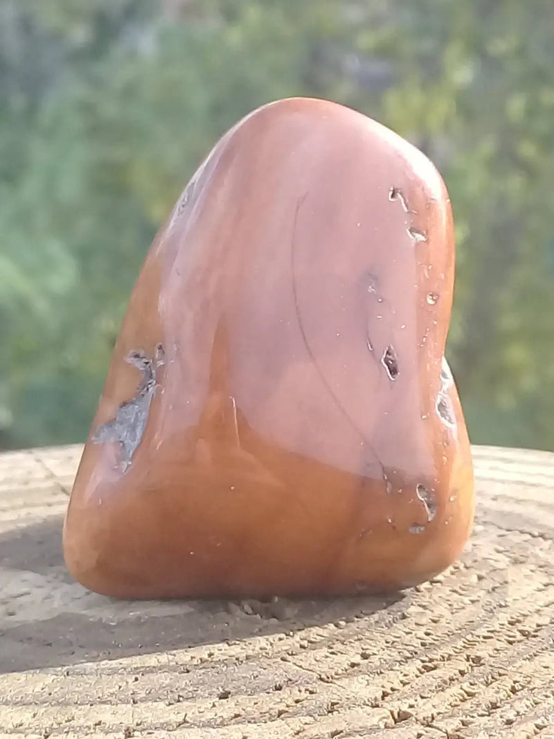 Chargez l&#39;image dans la visionneuse de la galerie, Jaspe Jaune pierre roulée Grade A ++++ Pierre roulée Jaspe jaune
