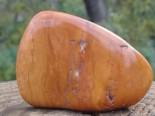 Jaspe Jaune pierre roulée Grade A ++++ Pierre roulée Jaspe jaune