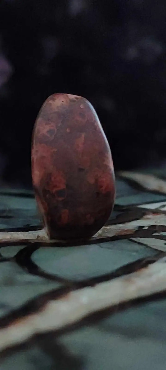 Jaspe léopard du Mexique pierre roulée Grade A++++ Jaspe léopard pierre roulée